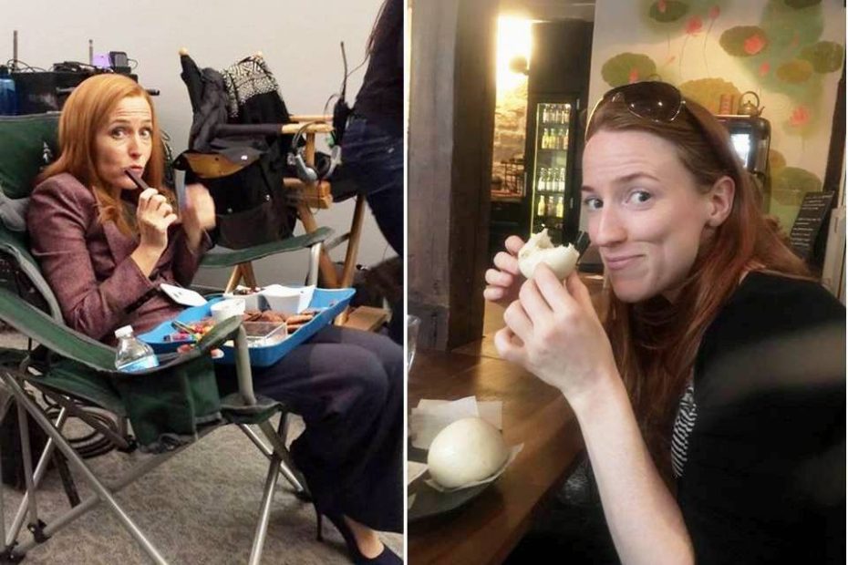 rousse de secours gillian anderson